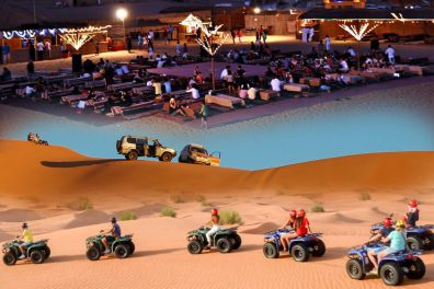 Evening Desert Safari With Quad Bike and BBQ